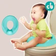 【Creative Baby 創寶貝】多功能幼兒學習馬桶軟墊(藍綠色新款造型)