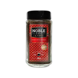 即期品【NOBLE】經典即溶咖啡2罐組(200g/罐)