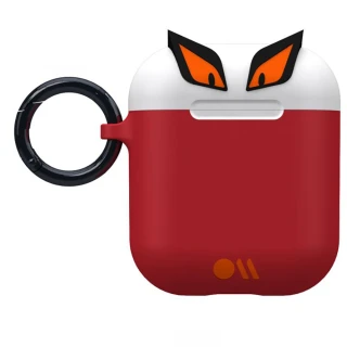 【CASE-MATE】AirPods 可愛怪物保護套(狠角色的艾吉-白/紅)