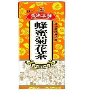 【統一】原味本舖蜂蜜菊花茶375mlx24入/箱