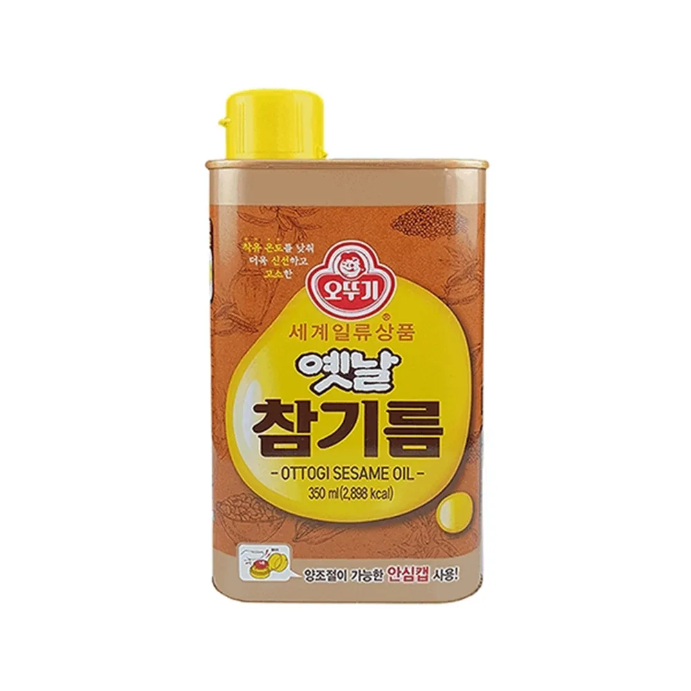 【韓國不倒翁OTTOGI】100%純芝麻油(350ml)