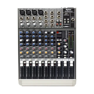 【Hylex】HVR-802FX 類比混音器/mixer(內置British EQ/極低噪訊麥克風前置放大)