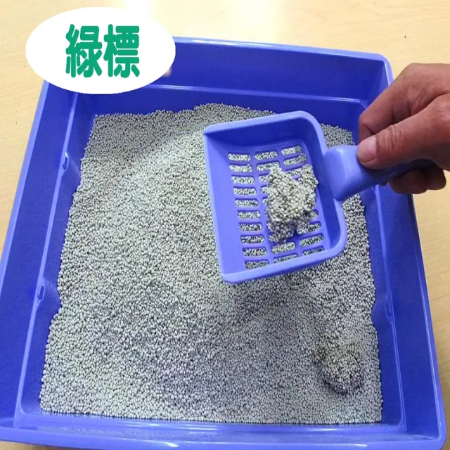 【國際貓家】綠標貓屋10KG*2箱(強效除臭大球貓砂)