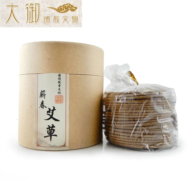 【大御佛教文物】除穢薰香4HX48片2入組(蘄春艾草)