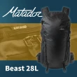 【Matador 鬥牛士】Beast 28L進階級輕量摺疊防潑水背包(攻頂包 水袋 EVA背板)