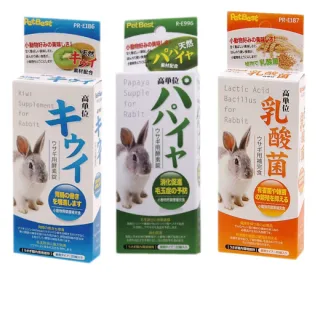 【PetBest】小動物專用營養保健食品-三種口味可挑-六盒組(小動物營養品)