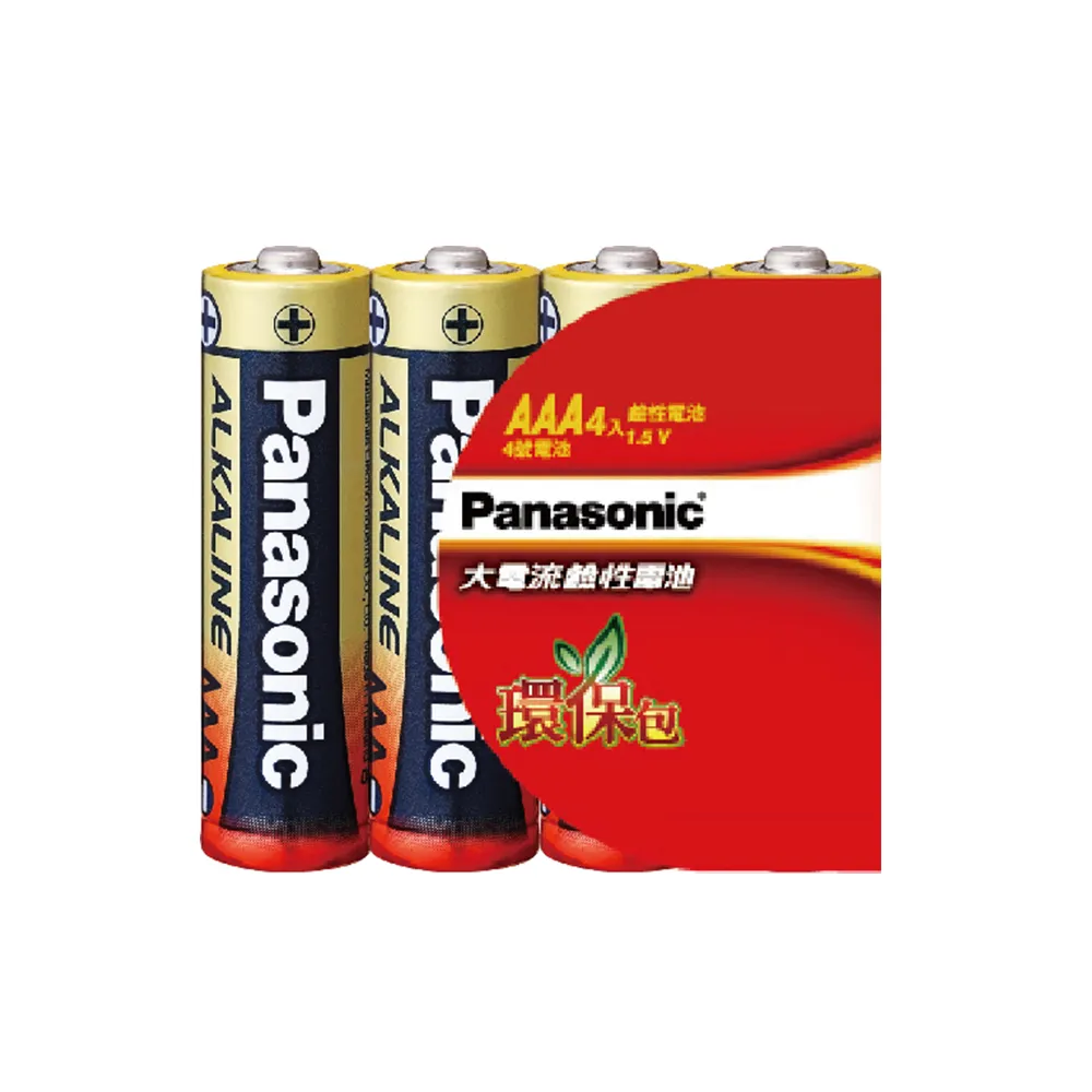 【Panasonic 國際牌】大電流鹼性電池(4號40入)