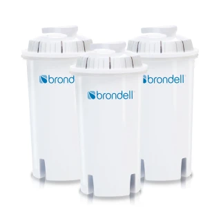 【Brondell】美國邦特爾 H2O+ 八周長效濾芯（3入）(專業好芯製好水全家樂活更健康)