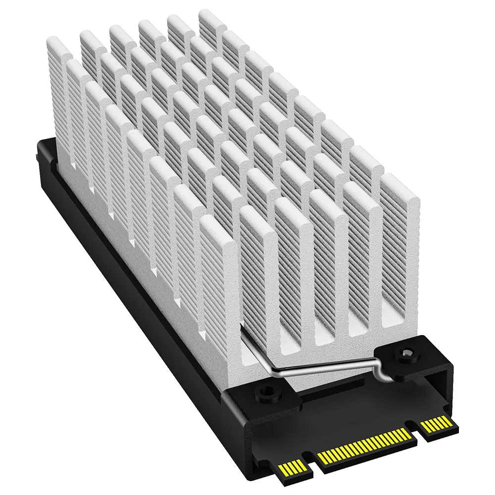 【archgon 亞齊慷】M.2 2280 SSD 散熱片組-銀色(HS-0130-S)