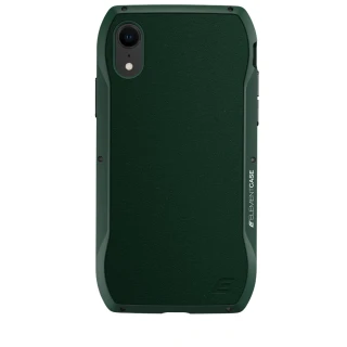 【美國Element Case】iPhone XR Enigma(旗艦真皮防摔殼 - 綠)