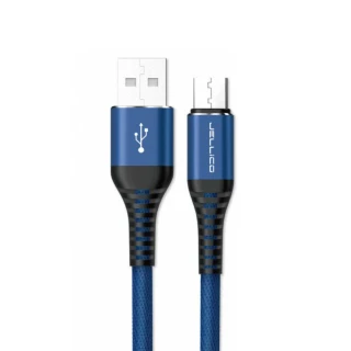 【JELLICO】USB to Mirco-USB 1.2M 飛魚系列3.1A耐拉折充電傳輸線(JEC-KDS25-M)