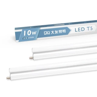 【大友照明】LED T8 2尺 10W - 白光 - 6入(LED燈管)
