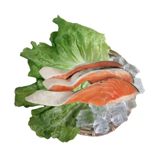 【賣魚的家】嚴選智利鮭魚半月切 27片組共9包(375g±3%/3片/包)