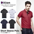 【Dition】職人休閒POLO衫 拼接雙領 素面(素面/雙領 二種款式)