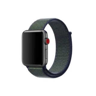 【樂邁3C】Apple Watch S8 尼龍編織迴環式錶帶(5色任選 49mm/45mm/44mm/42mm)