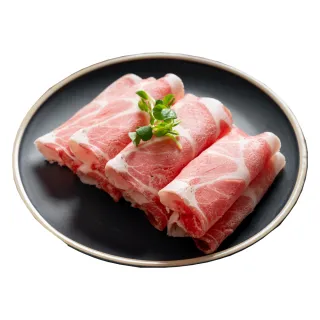 【凱文肉舖】美淇食品-台灣黑豬梅花火鍋片_4盒(200g/盒±9g)