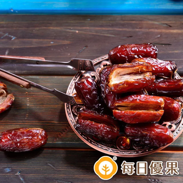 【每日優果】去籽中東椰棗220G(果乾)