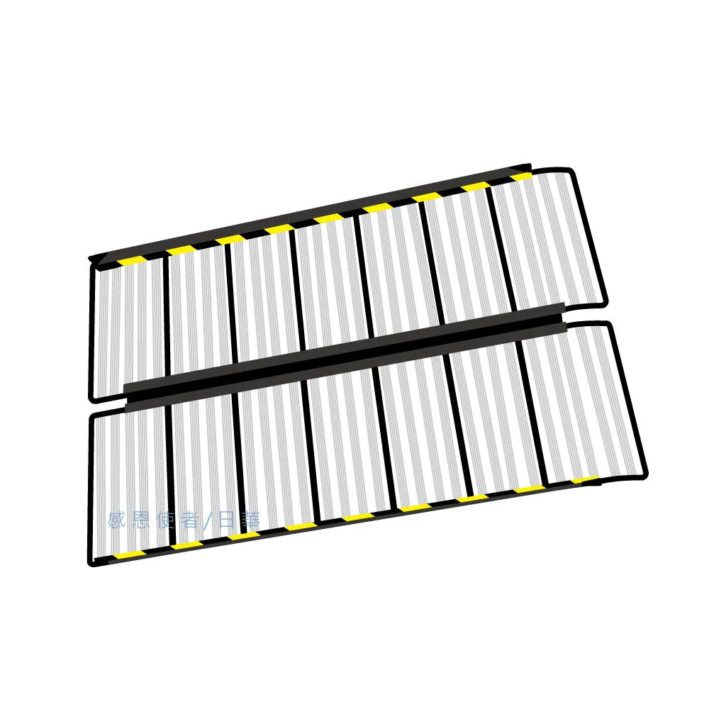 【感恩使者】斜坡板 - 152cm長 ZHCN1909-LL 平安一號(鋁合金 左右對折式 好提好背)