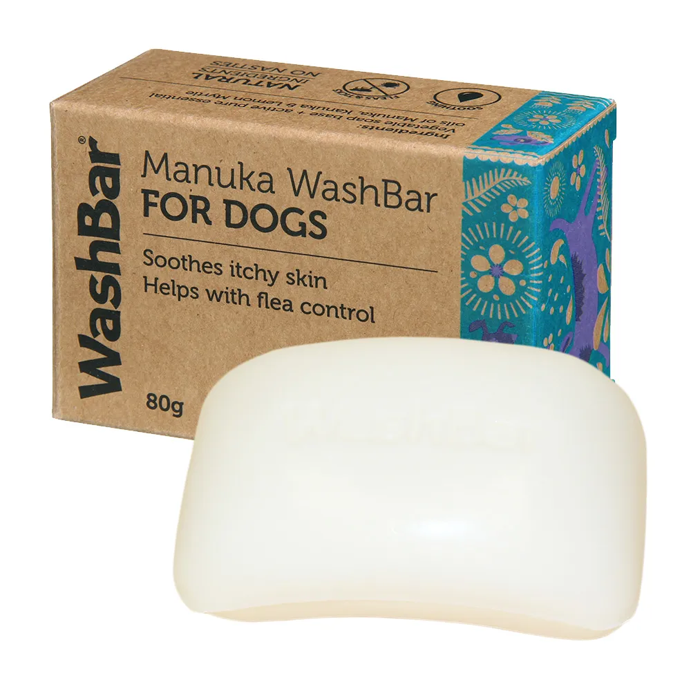 【WashBar】純天然麥盧卡精油皂(寵物寵物洗毛精 肥皂)