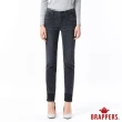 【BRAPPERS】女款 新美腳ROYAL系列-中低腰彈性漸層直筒褲(黑)