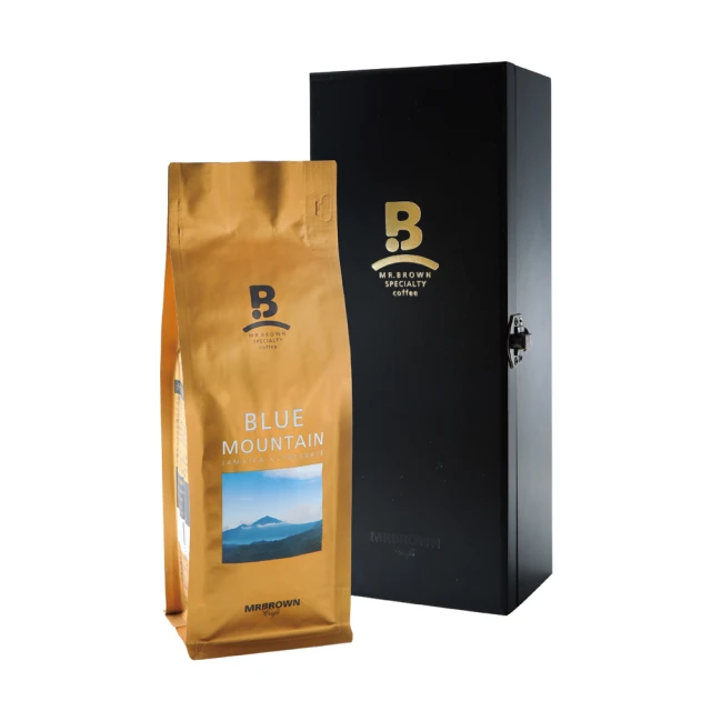 【MR. BROWN Cafe】精品咖啡豆 牙買加 克萊斯德爾 藍山咖啡豆木盒組 250g