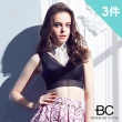 【法國BC】3件組-奢華蕾絲冰沁緞布無鋼圈內衣(顏色隨機)