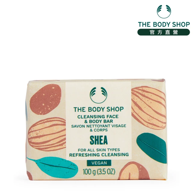 THE BODY SHOP 美體小舖 乳油木果修護臉部&身體潔膚皂(100G)