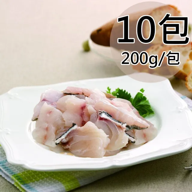 【天和鮮物】龍虎斑腹邊肉10包(200g/包)