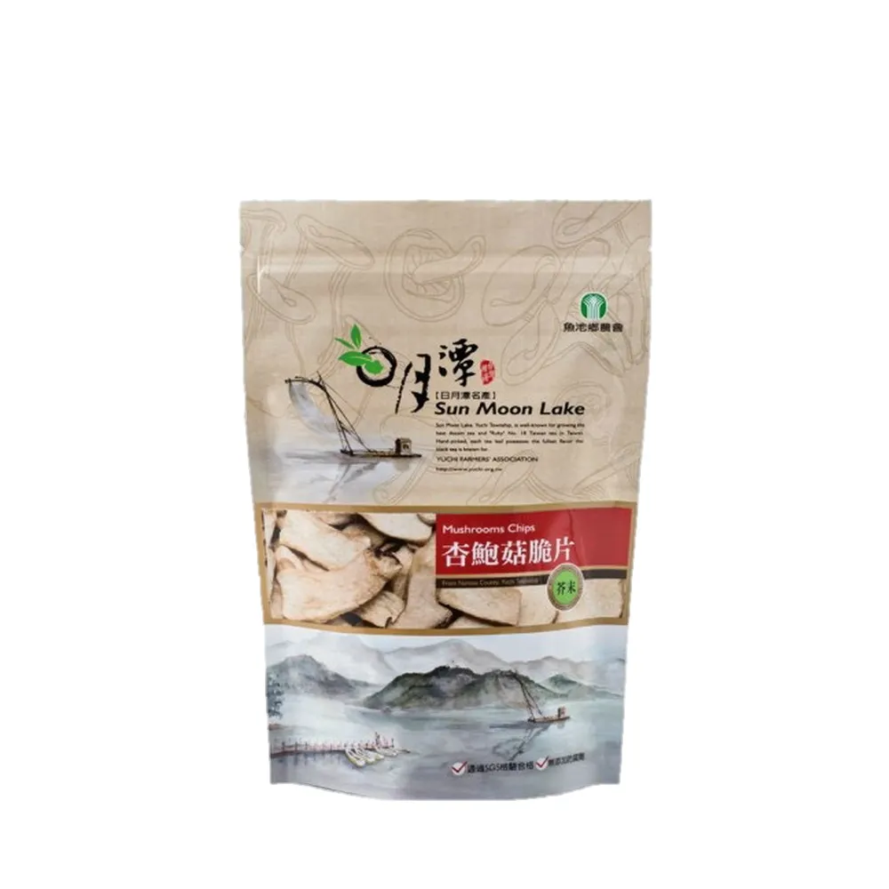 【魚池鄉農會】杏鮑菇脆片-芥末(90g/包)