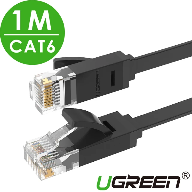 【綠聯】1M CAT6網路線 GLAN FLAT版