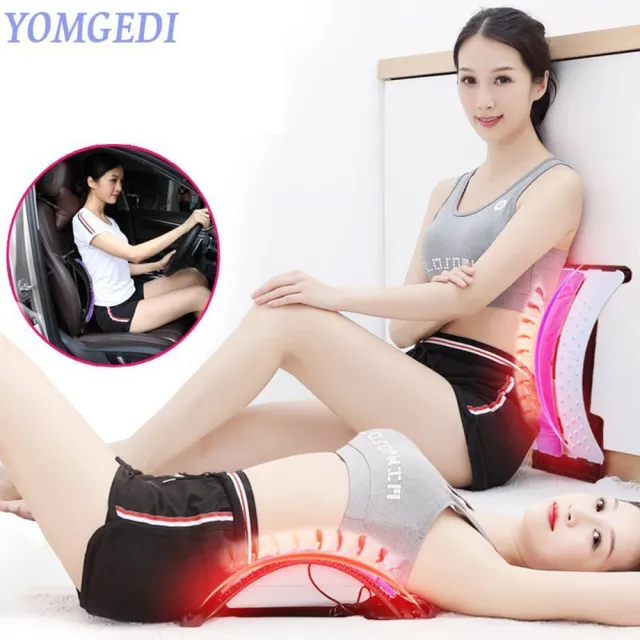 【YOGMEDI】HOT2 USB熱敷式 男女適用腰椎按摩器(腰部護理 1入)