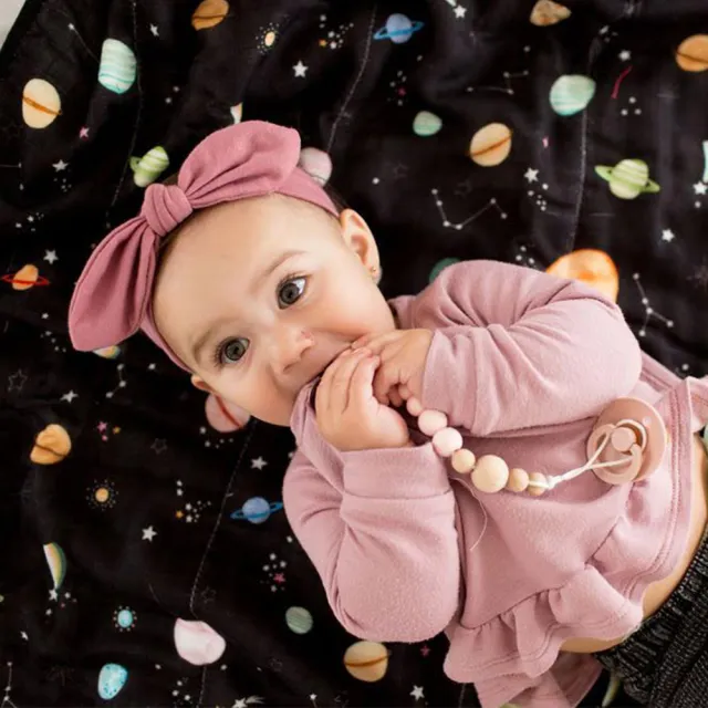 【Loulou lollipop】加拿大 竹纖維透氣涼感嬰兒包巾/蓋毯/蓋被/哺乳巾 120x120cm(城市款-多款可選)