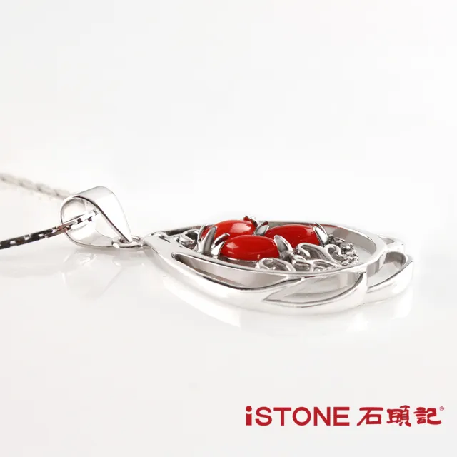 【石頭記】紅珊瑚項鍊(瑚光珊色-綻放花語)