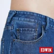 【EDWIN】男裝 JERSEYS EDGE EJ6超彈錐形迦績褲(石洗藍)