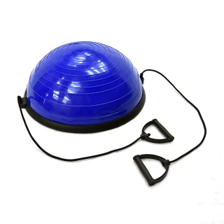 半圓平衡球有氧階梯踏板.彈力繩(B005-5212)