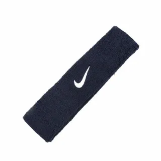 【NIKE 耐吉】頭帶 Swoosh HeadBand 男女款 髮帶 運動 吸汗 毛巾布 百搭 藍 白(NNN0741-6OS)