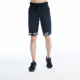 【BOBSON】男款雙面穿短褲(藍233-50)