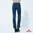 【BRAPPERS】女款 新美腳 ROYAL系列-中腰彈性不收邊小喇叭褲(藍)