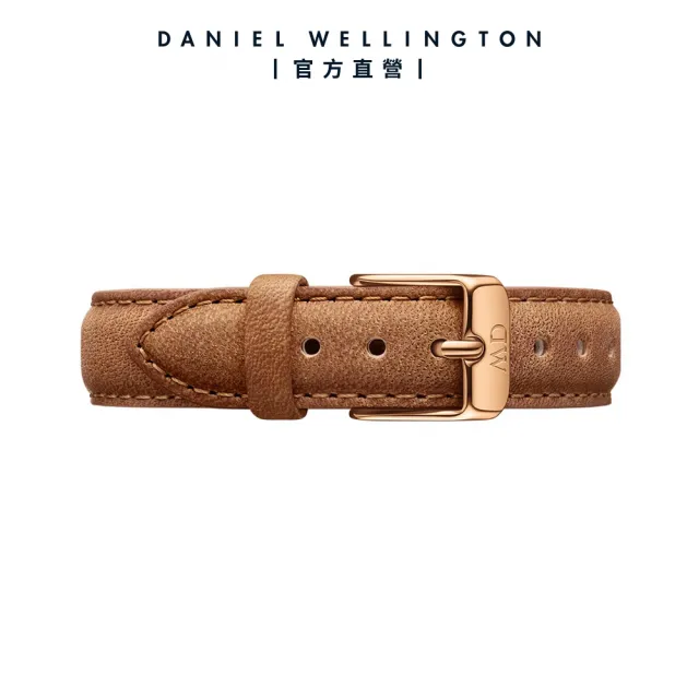 【Daniel Wellington】DW 錶帶 Petite Durham 淺棕真皮錶帶(DW00200142)