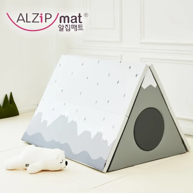【ALZiPmat】韓國 HOUSE TENT SET 小屋帳篷 遊戲墊 -(北歐小山)