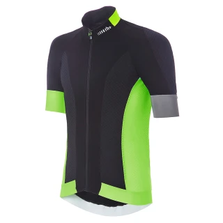 【ZeroRH+】義大利競賽級男仕專業自行車衣(螢光綠 ECU0612_90H)