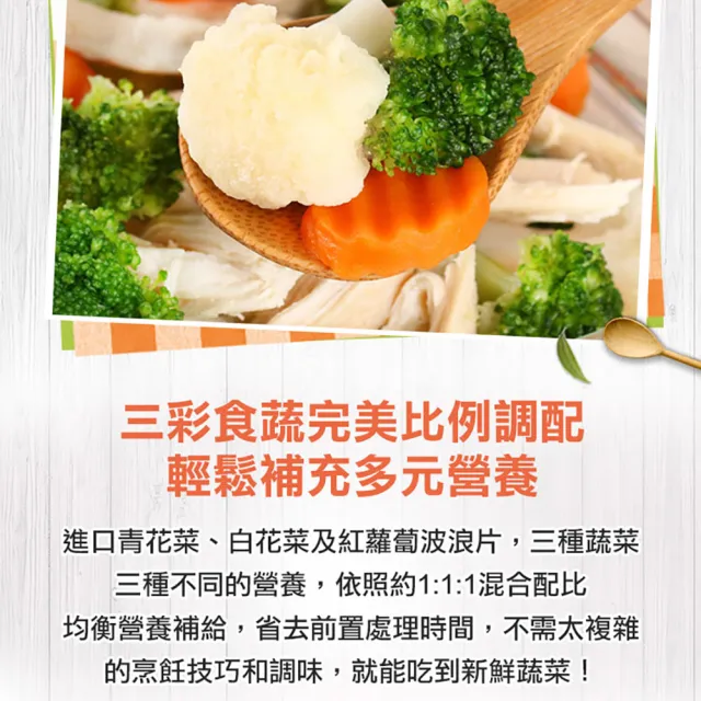【享吃鮮果】鮮凍綜合蔬菜10包組(200g±10%/包)