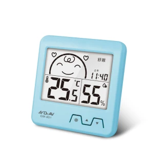【Dr.AV 聖岡科技】日式大螢幕溫濕度計(GM-851)