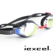 【iexcel】專業光學度數泳鏡 VX-958(蜂巢式 電鍍)