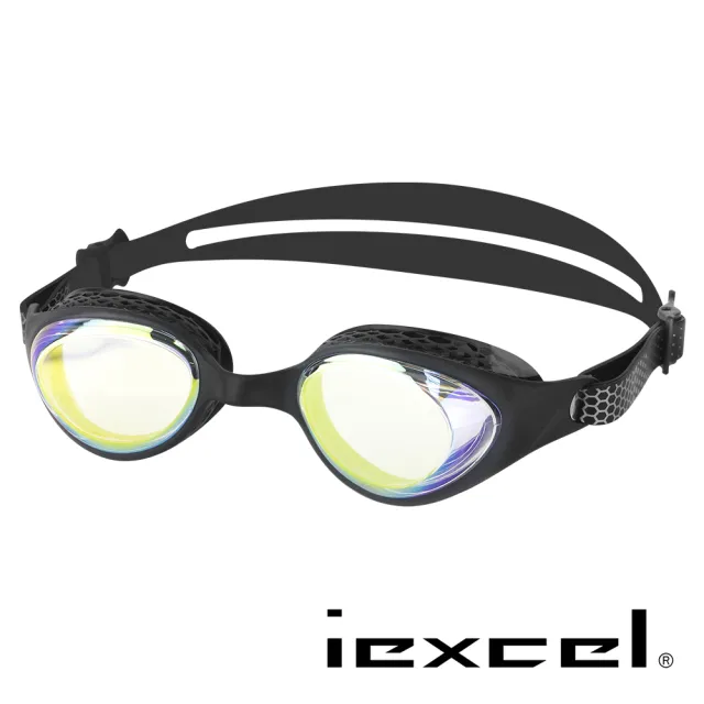 【iexcel】專業光學度數泳鏡 VX-961(蜂巢式 電鍍)