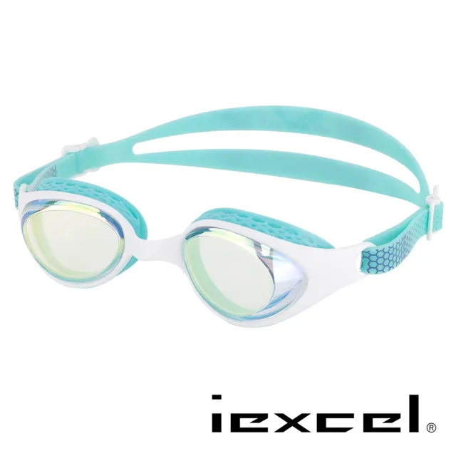 【iexcel】專業光學度數泳鏡 VX-961(蜂巢式 電鍍)