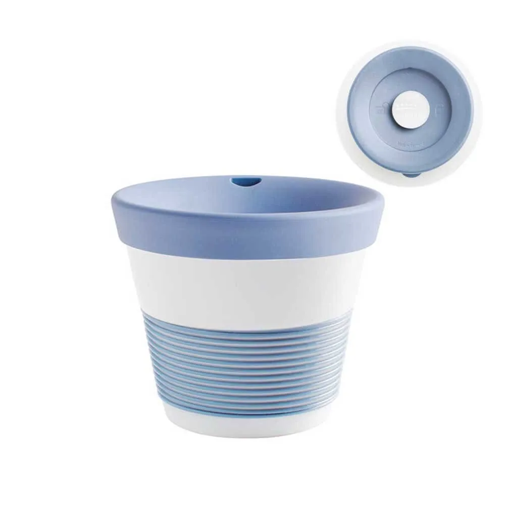 【KAHLA】Lisa Keller設計師款Cupit玩色系列實用230ML點心杯--柔情藍(環保隨行杯)