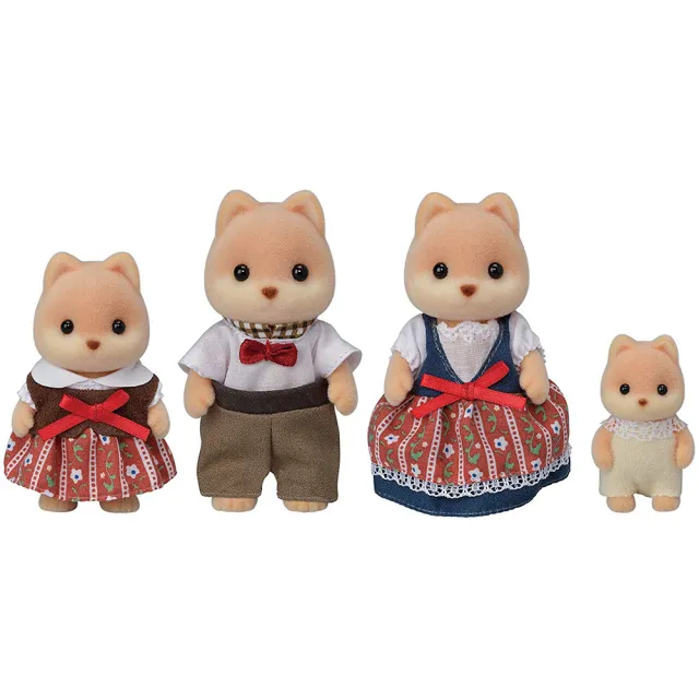 【EPOCH】森林家族 焦糖狗家庭組(Sylvanian Family)