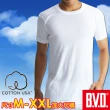 【BVD】6件組100%純棉優質圓領短袖衫(尺寸M-XXL可選)