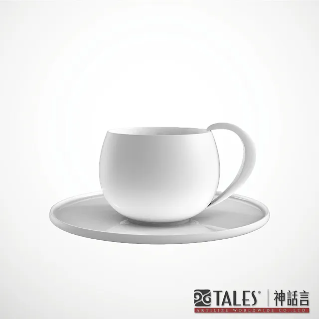 【TALES 神話言】菊影•咖啡杯組-小•風雅食具(文創 禮品 禮物 收藏)